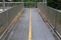 Overpass for walk across the road in Bangkok, Thailand