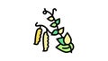 overripe peas color icon animation