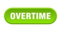 overtime button. rounded sign on white background Royalty Free Stock Photo