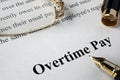 Overtime pay concept Royalty Free Stock Photo