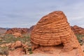 Bee hive rock at Valley of Fire, Nevada, USA