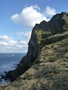 Overtowering cliff of 30 Meters high