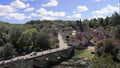 an overview of Angles-sur-l'Anglin, a picturesque village in france