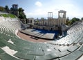 Antique Roman theater of Philippopolis in Plovdiv, Bulgaria