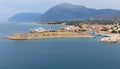 Overview of Antirrio Fortress and town, Greece