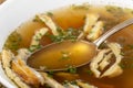 Bavarian pancake soup Royalty Free Stock Photo