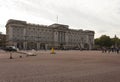 Overview of Buckingham Palace square in London