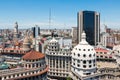 Overview of the center of Buenos Aires Royalty Free Stock Photo