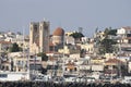 Overview of the city of Egina on Aegina Island Royalty Free Stock Photo