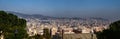 An overview of Barcelona,in the morning