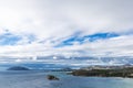 Overview of the coast of East Attica in Greece