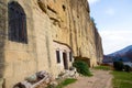 Overview of the Corbii de Piatra monastery, Romania Royalty Free Stock Photo