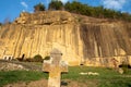 Overview of the Corbii de Piatra monastery, Romania Royalty Free Stock Photo