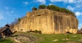 Overview of the Corbii de Piatra monastery, Romania Royalty Free Stock Photo