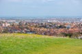 Overview of eastbourne, east sussex, england, UK