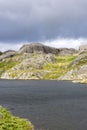 Overview in Eigersund Fyr Royalty Free Stock Photo