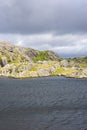 Overview in Eigersund Fyr Royalty Free Stock Photo