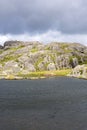 Overview in Eigersund Fyr Royalty Free Stock Photo