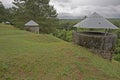 Overview of the Four Chimneys bunkercomplex Royalty Free Stock Photo