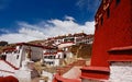 Overview of Ganden Monastery, Tibet