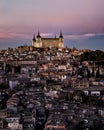 Overview of a general view of Toledo Royalty Free Stock Photo