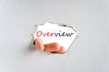 Overview Royalty Free Stock Photo