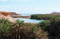 Overview of the island of Socotra, Yemen Royalty Free Stock Photo