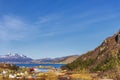 Napp village, Lofoten Islands, Norway Royalty Free Stock Photo