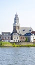 Overview of Nieuw-Lekkerland from the river, Holland