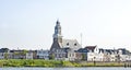 Overview of Nieuw-Lekkerland from the river, Holland