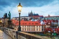 Overview of old Prague, Czech Republic Royalty Free Stock Photo