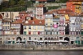 Overview of Old Town of Porto, Portugal