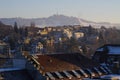 Cold early morning in Bern, Switzerland Royalty Free Stock Photo