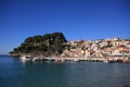 Overview on Parga Greece Royalty Free Stock Photo