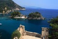 Overview on Parga Greece Royalty Free Stock Photo