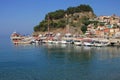 Overview on Parga Greece Royalty Free Stock Photo