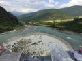 Overview of Phochhu River in Bhutan