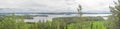Overview at pÃÂ¤ijÃÂ¤nne lake from the struve geodetic arc at moun