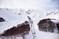 The high mountains of Abruzzo filled with snow 0016 Royalty Free Stock Photo