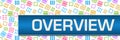 Overview Colorful Random Squares Blue Stripe