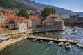 Overview to the old town of Dubrovnik, Croatia
