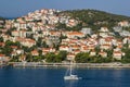 Overview to the old town of Dubrovnik, Croatia