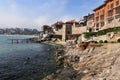 Overview of the town of Sozopol, Bulgaria Royalty Free Stock Photo