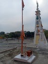 Overview of a village Temple