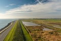 Overview from the wetlands in Burgh-Haamstede. Royalty Free Stock Photo