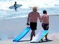 Overweight Boogie Board Royalty Free Stock Photo