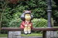 Mafalda statue, Oviedo Royalty Free Stock Photo