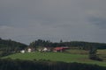 Ovren Farm at Toten, Norway.