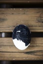 Owakudani black egg from Japan Royalty Free Stock Photo