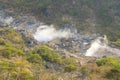Owakudani, sulfur quarry, Japan Royalty Free Stock Photo